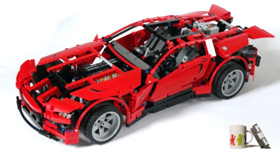 Lego 8070 Supercar (Full HD Wallpaper)