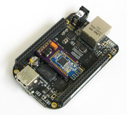 Wireless Bluetooth console for BeagleBone Black